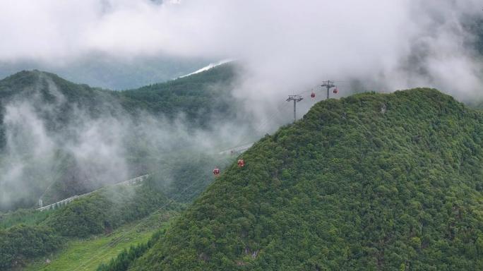 贵州六盘水梅花山索道