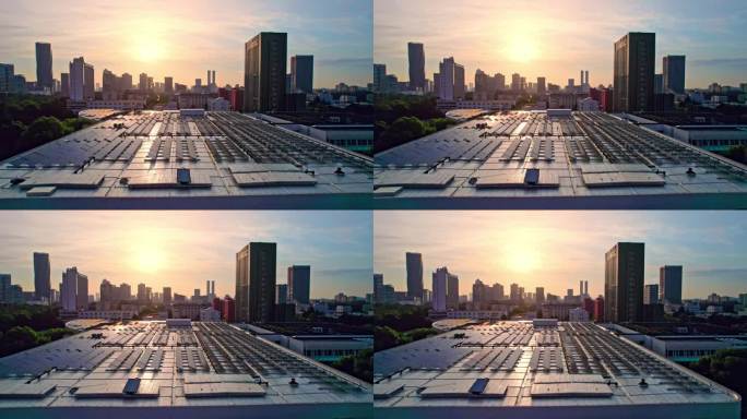 城市屋顶太阳能