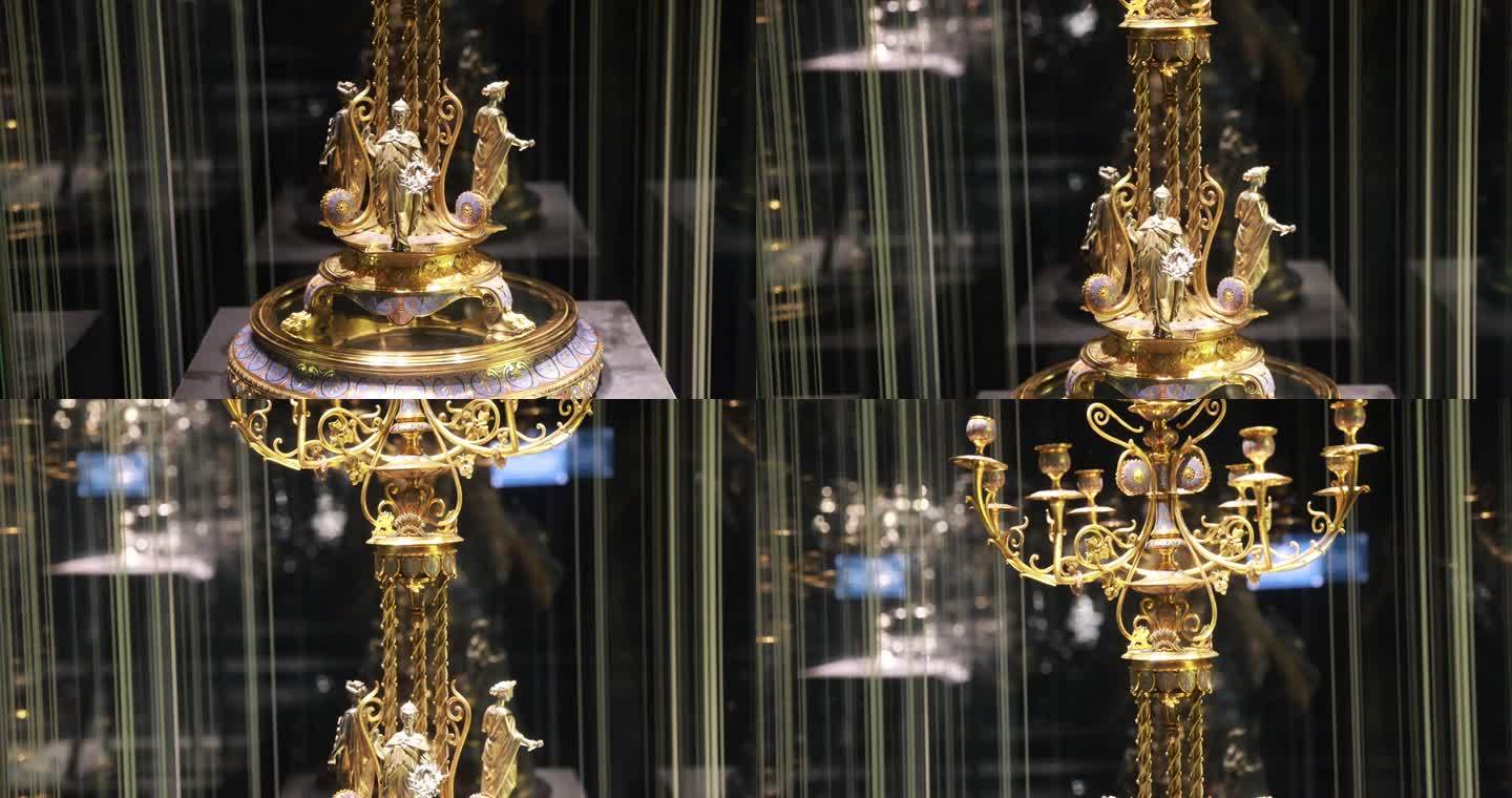 香港两依藏博物馆藏 维多利亚时期烛台