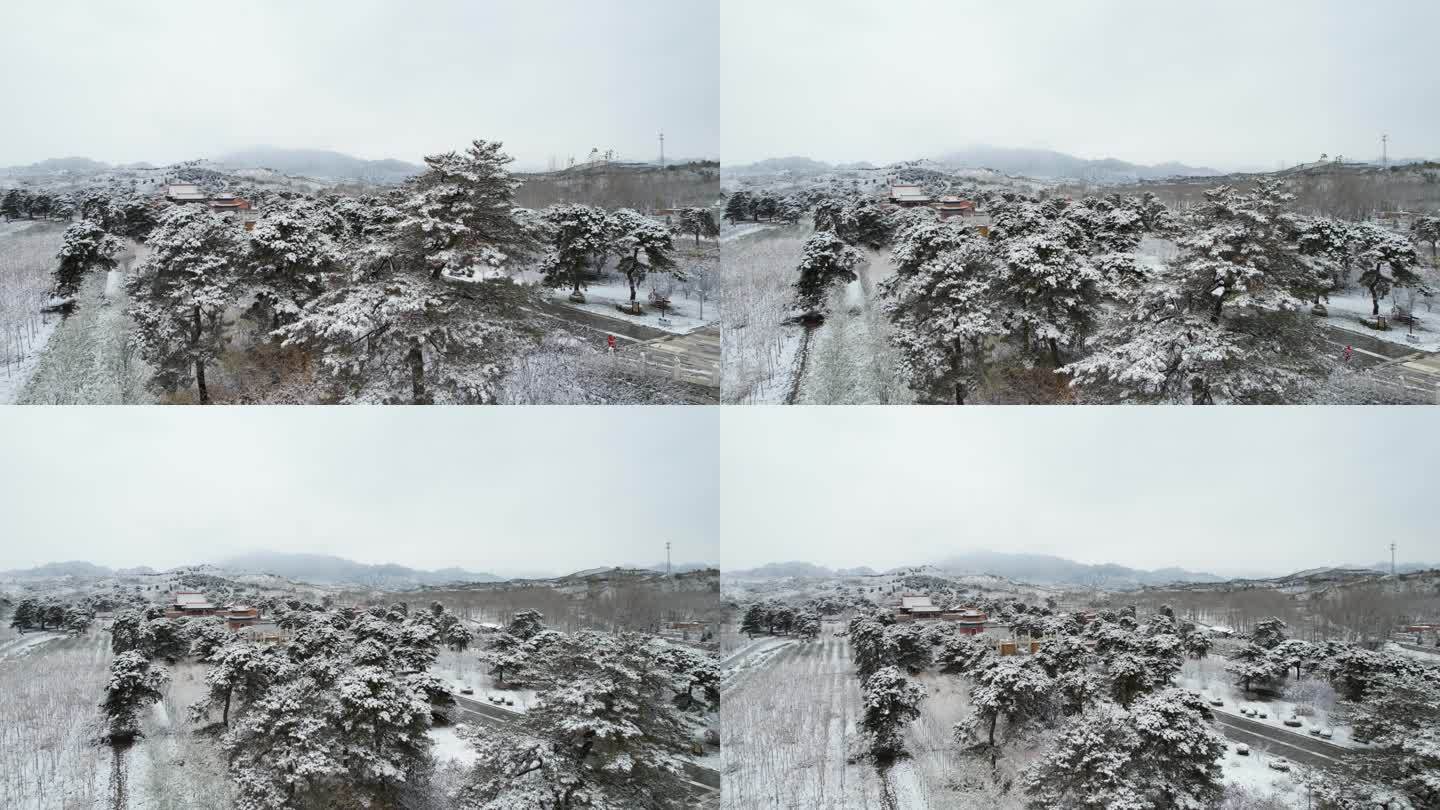 清西陵雪-慕陵雪景