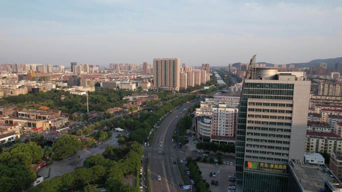 江苏连云港城市建设航拍