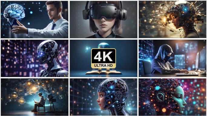 AI机器人人工智能创新科技人工智能机器人