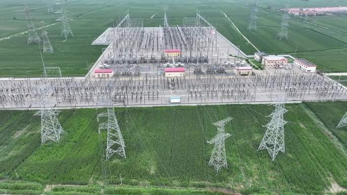 中国电网 高压变电站变电所
