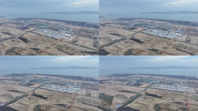 5K厦门翔安机场在建航拍视频