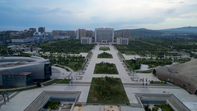 大同 文瀛湖 大剧院 图书馆 博物馆