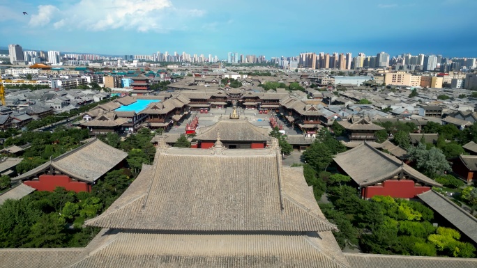 大同 大同古城 圆通寺 钟楼 代王府