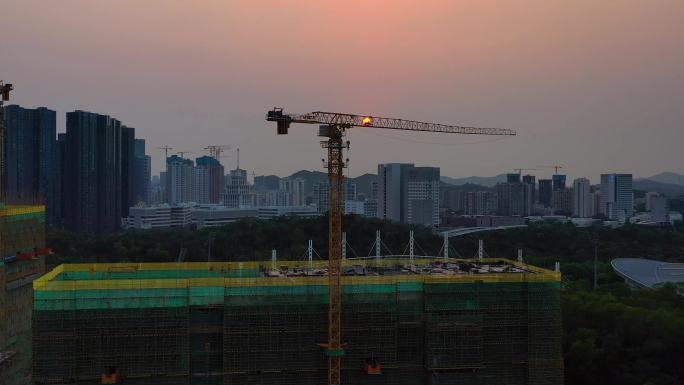 深圳大学西丽校区在建时期