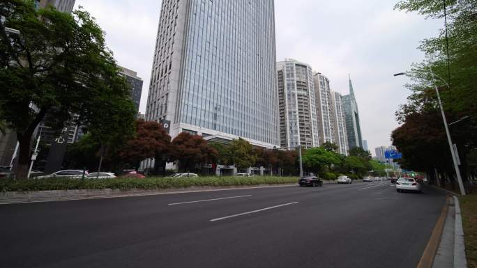 广州CBD车流中央商务区