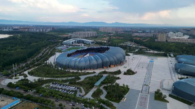 大同 文瀛湖 大剧院 图书馆 博物馆