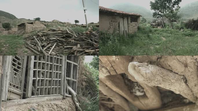 破旧的农村居民房屋