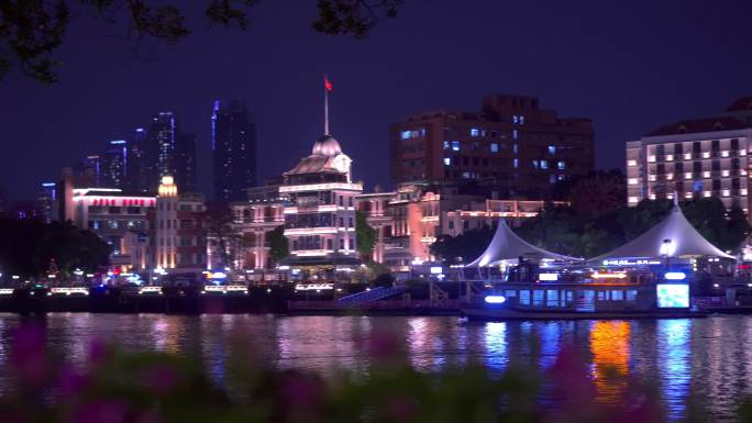 广州 珠江夜景 珠江两岸夜色 城市 夜色