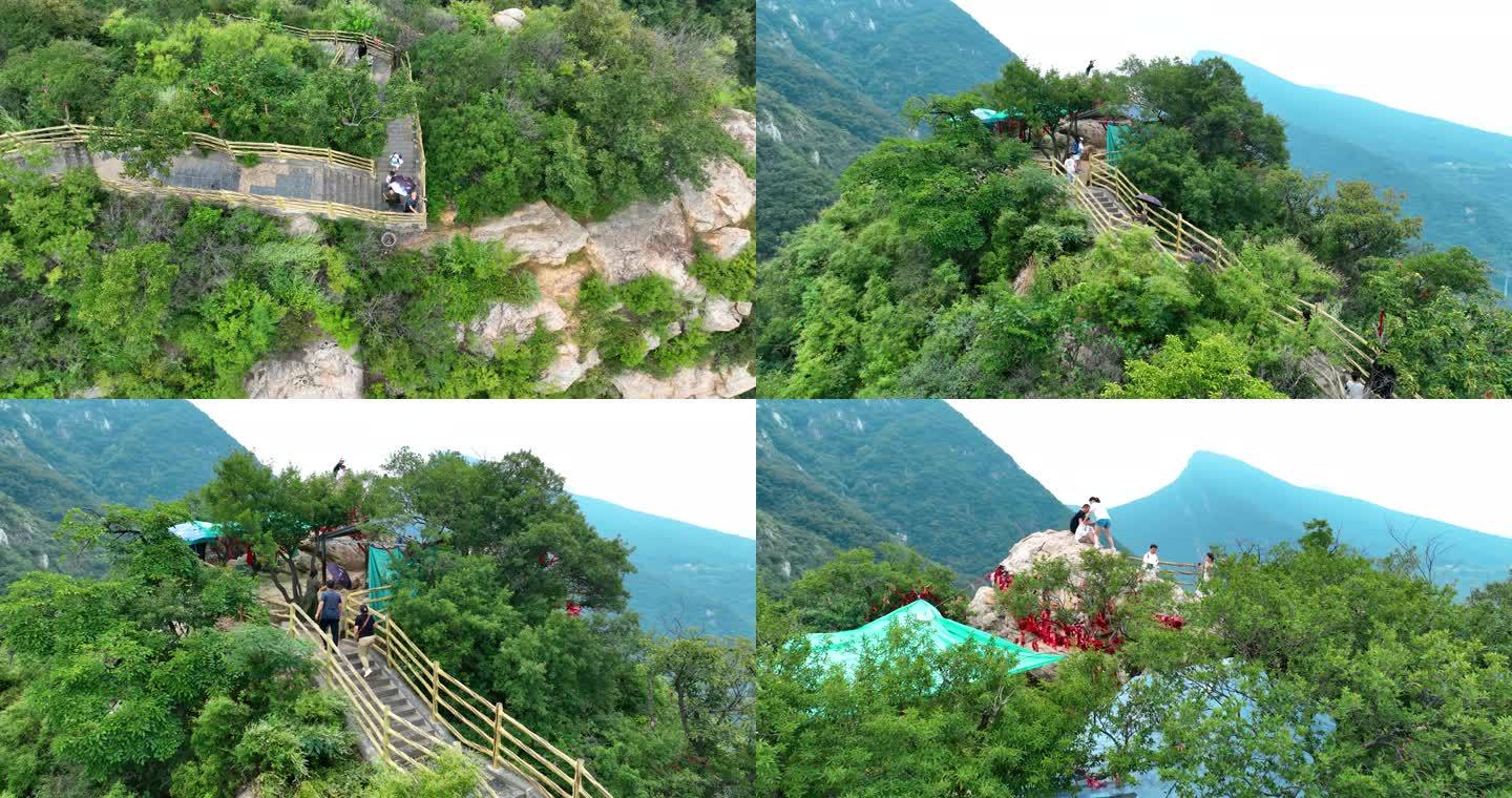 少林寺二祖庵钵盂峰顶凤凰台3