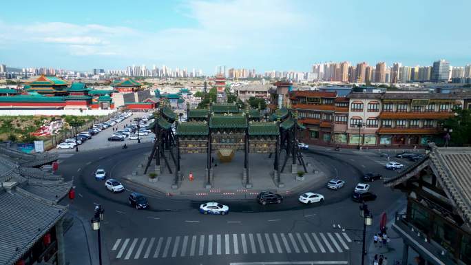 大同 大同古城 圆通寺 钟楼 代王府