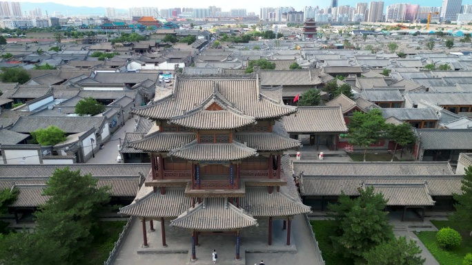 大同 大同古城 圆通寺 钟楼 代王府