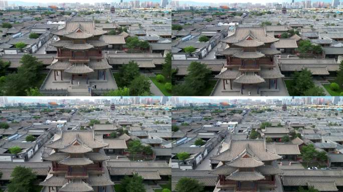 大同 大同古城 圆通寺 钟楼 代王府