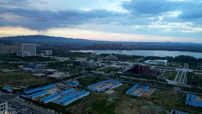 大同 文瀛湖 大剧院 图书馆 博物馆