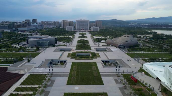 大同 文瀛湖 大剧院 图书馆 博物馆