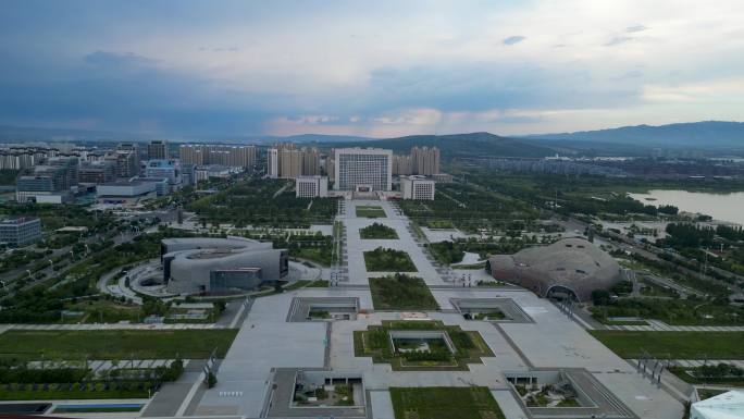 大同 文瀛湖 大剧院 图书馆 博物馆