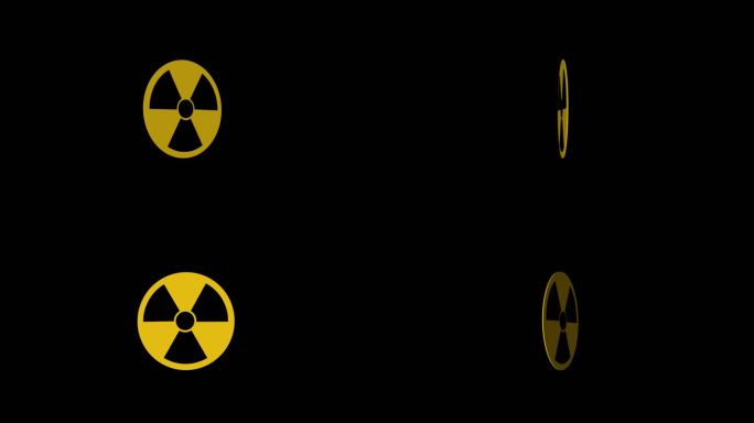 核污染标志