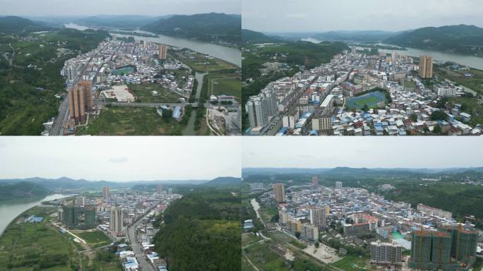 射洪金华镇航拍4k