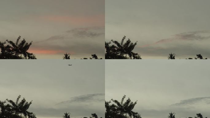 延时02早上彩色云层延时摄影4K30P