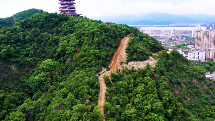 台州市椒江区白云山，白云阁