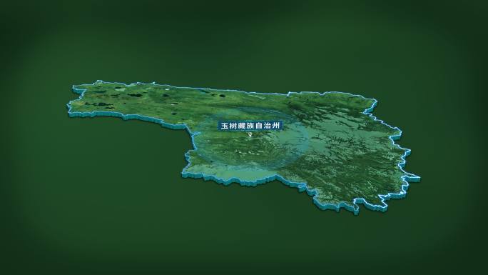 玉树藏族自治州面积人口地图信息展示