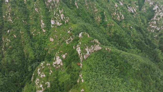 大同浑源千佛岭景区航拍