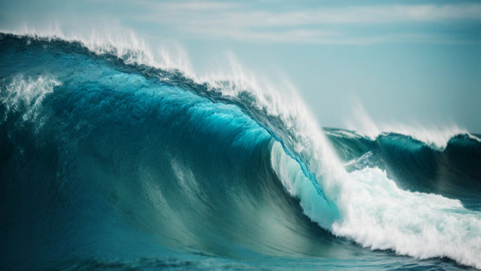 海浪海 航海海洋海浪 滔天海浪 海浪励志