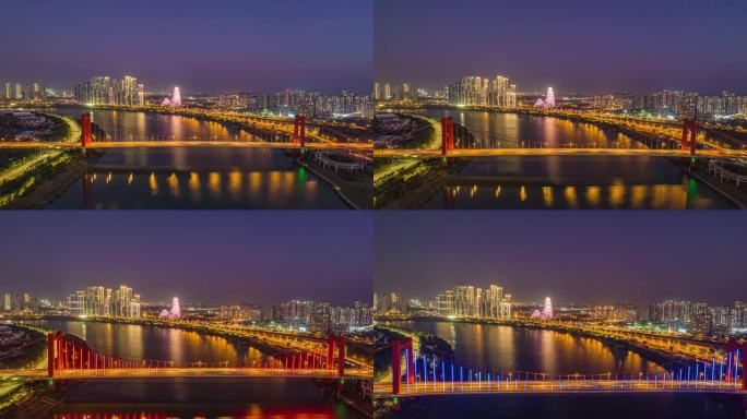 南宁良庆大桥夜景