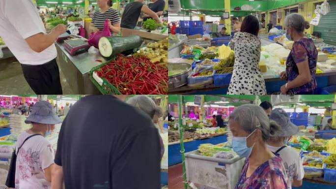 深圳南山兴海湾菜市