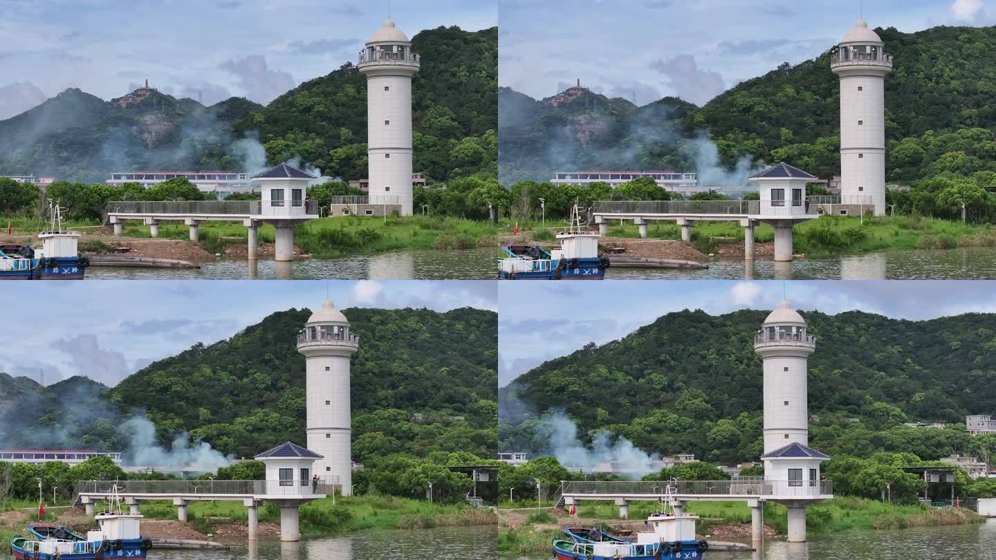 台州路桥金清剑门港村