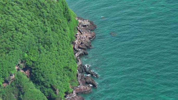 涠洲岛鳄鱼山公园全貌