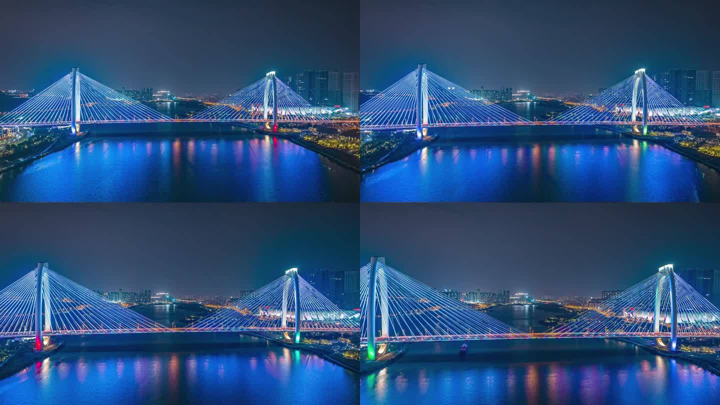 南宁青山大桥夜景