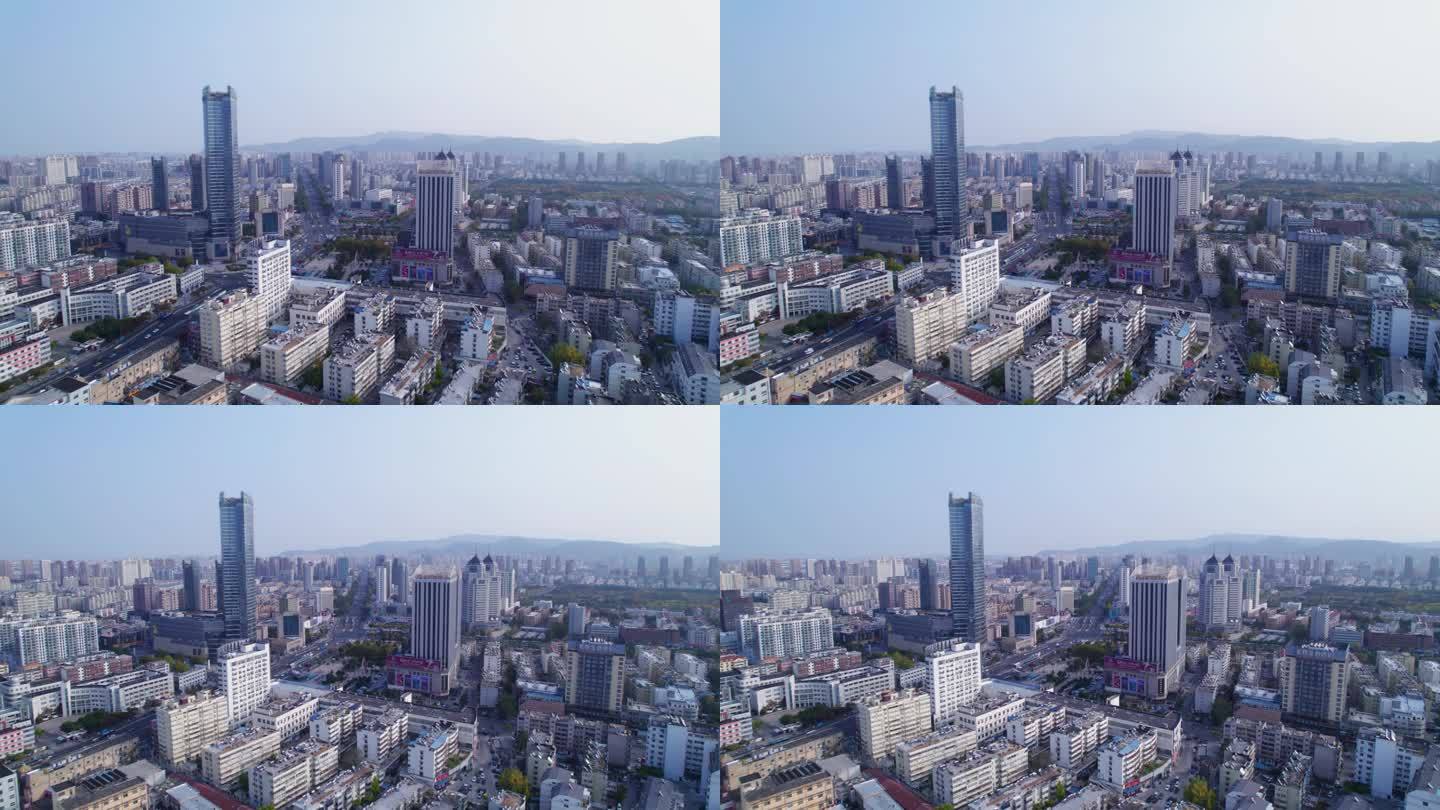 连云港市中心-4k航拍