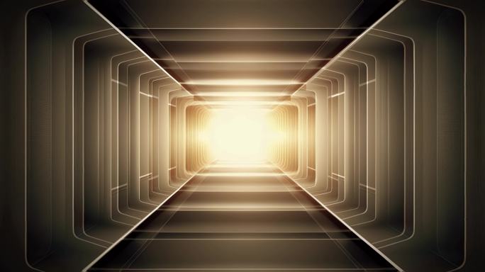 科技空间穿梭隧道视频素材