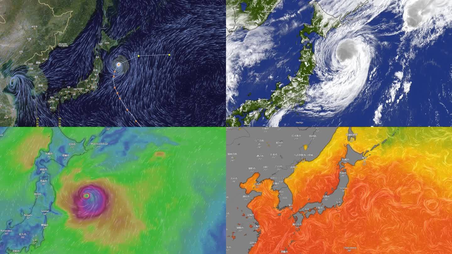 2023年8月达维台风影响日本福岛