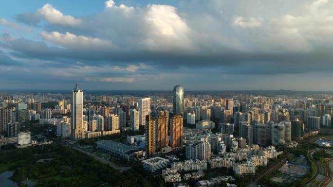 海口城市航拍