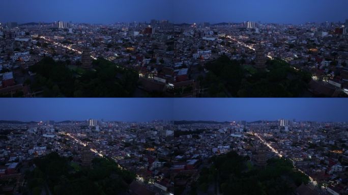 原创福建泉州开元寺夜景