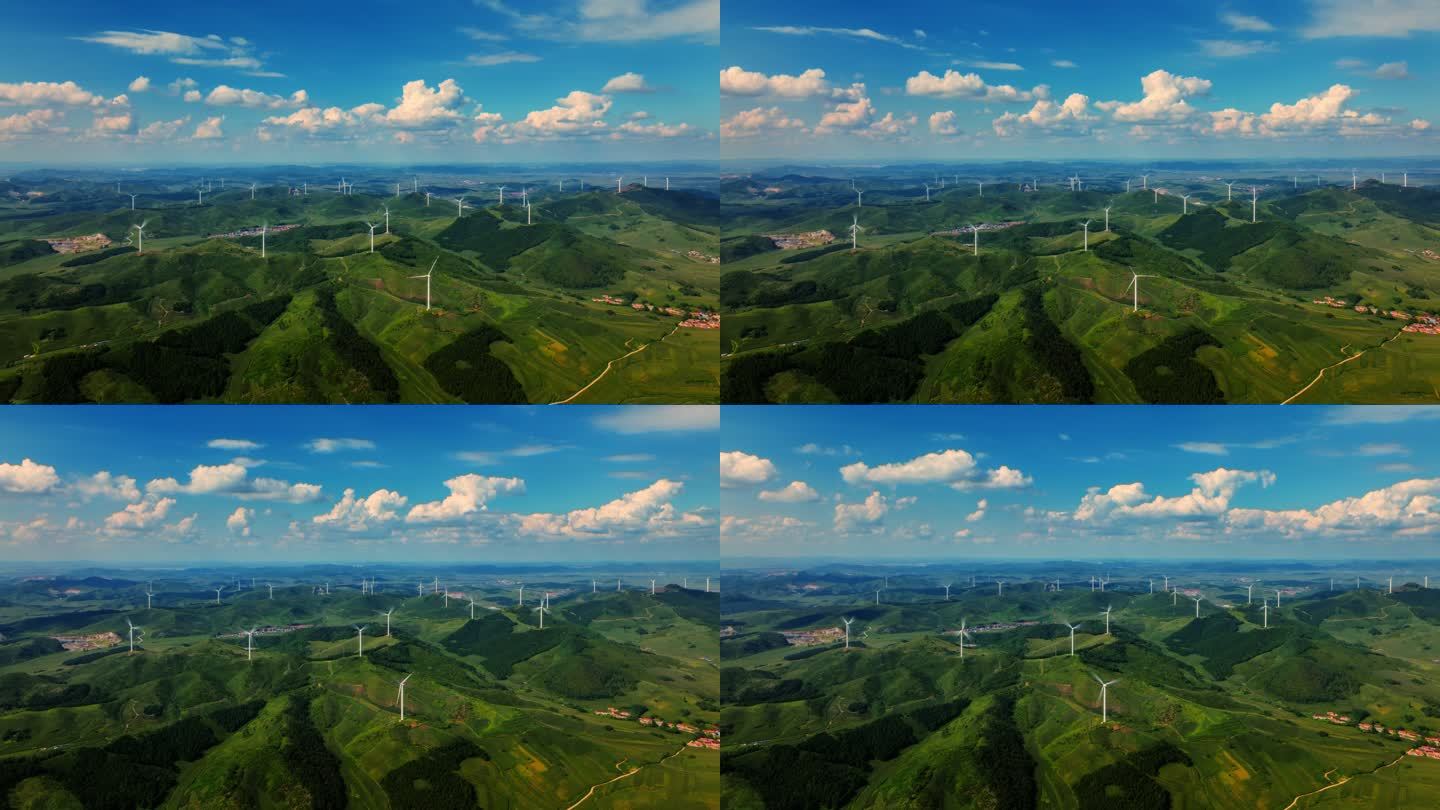 风力发电 碳中和 新农村 绿色低碳