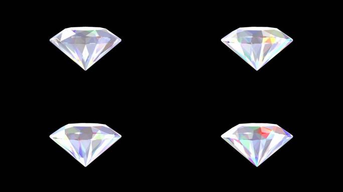10s钻石无缝循环带透明通道