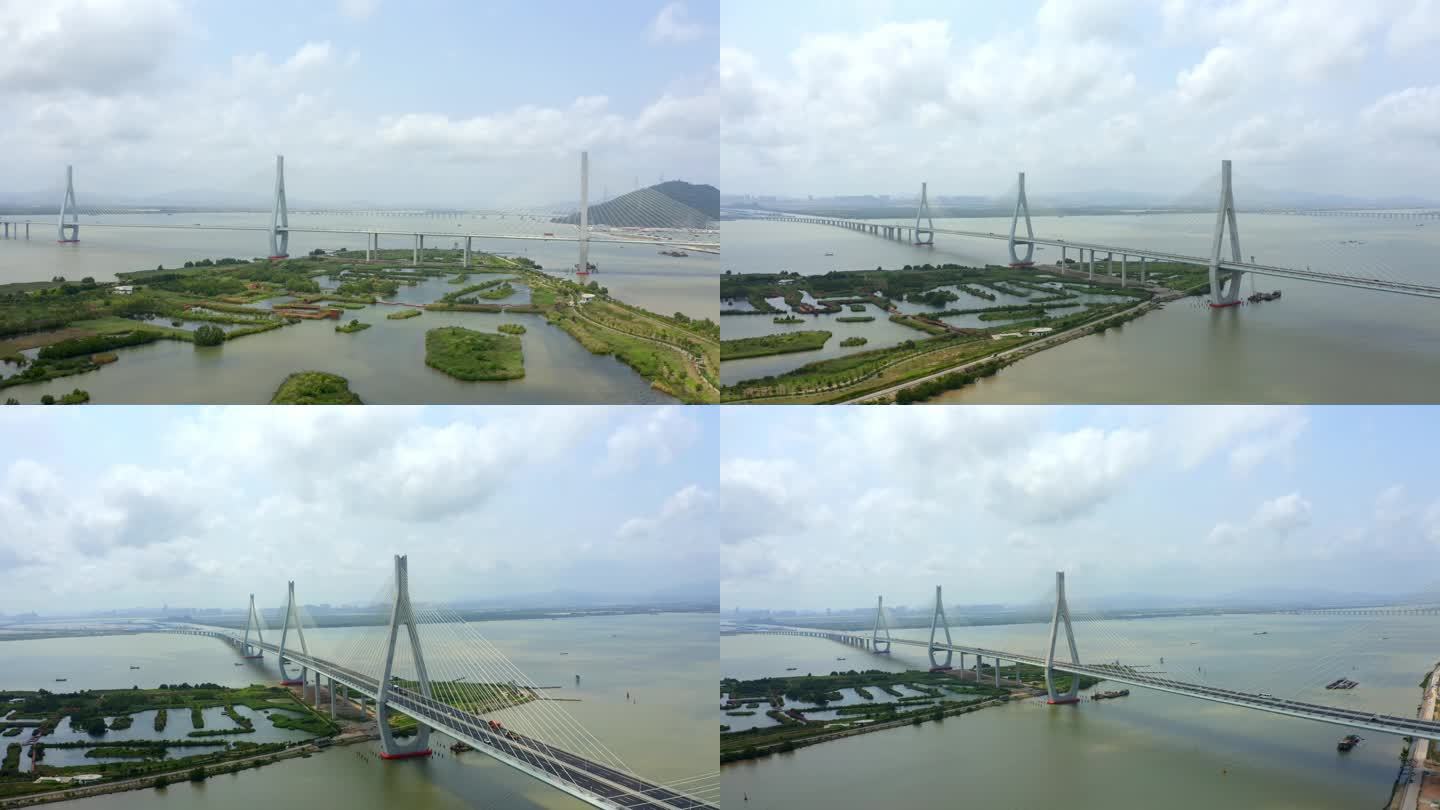 广东珠海洪鹤大桥4K