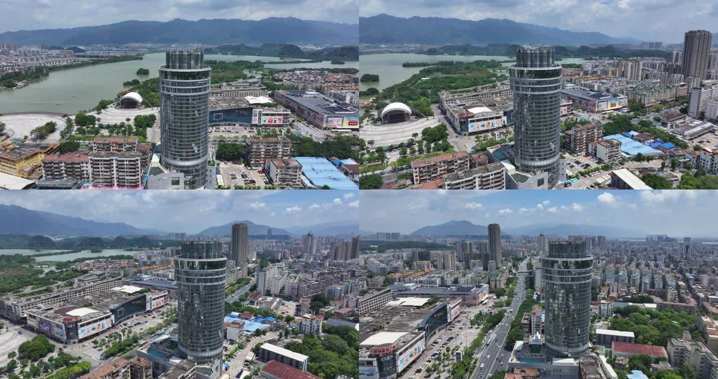 肇庆城市建筑全貌