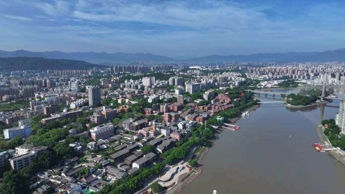 原创福建福州中洲岛烟台山