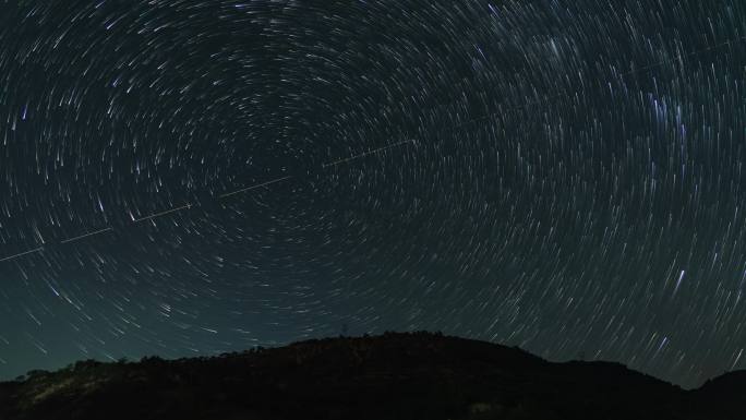 星空银河延时4K