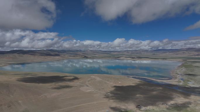 西藏阿里措勤 齐格错 4K航拍