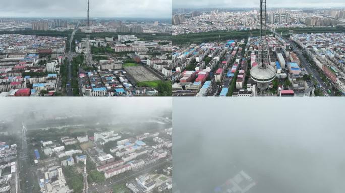 漯河电视塔4K航拍