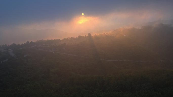 泰山云海日出