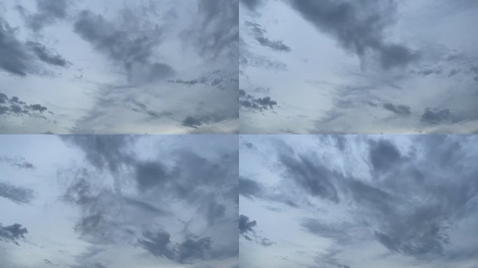灰白色天空 水墨艺术天空 墨色 禅意