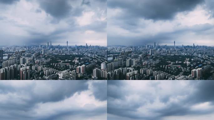 广州台风暴雨延时10